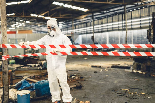 Professional Odor Removal technician working in Kittredge, CO